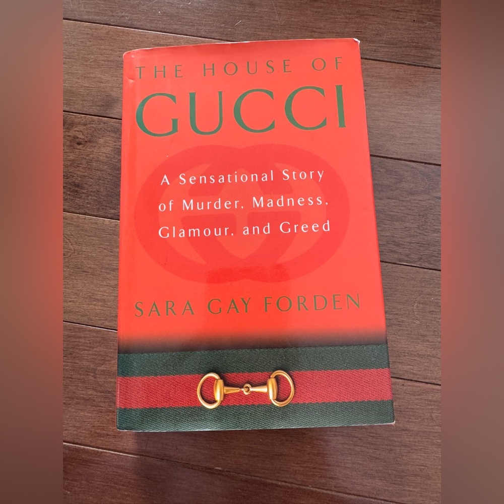 GUCCI book -The house of Gucci book Hardcover first edition